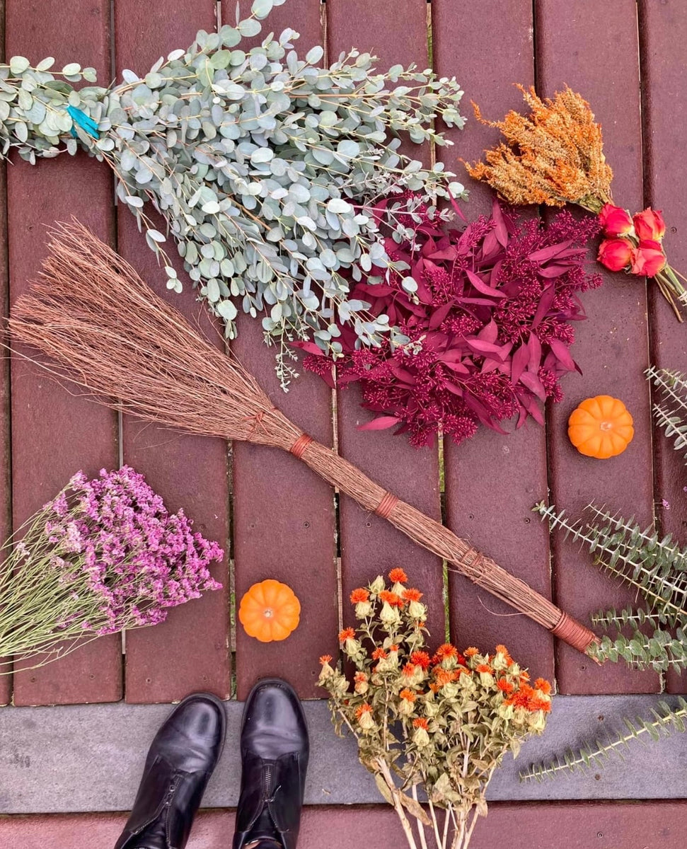 DIY Botanical Broom (in person) The Mossy Apothecary