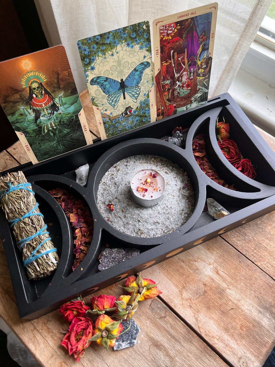 Tarot Altar ✨ Clarity Set – The Mossy Apothecary