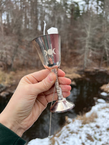 Pendulum Chalice Candle