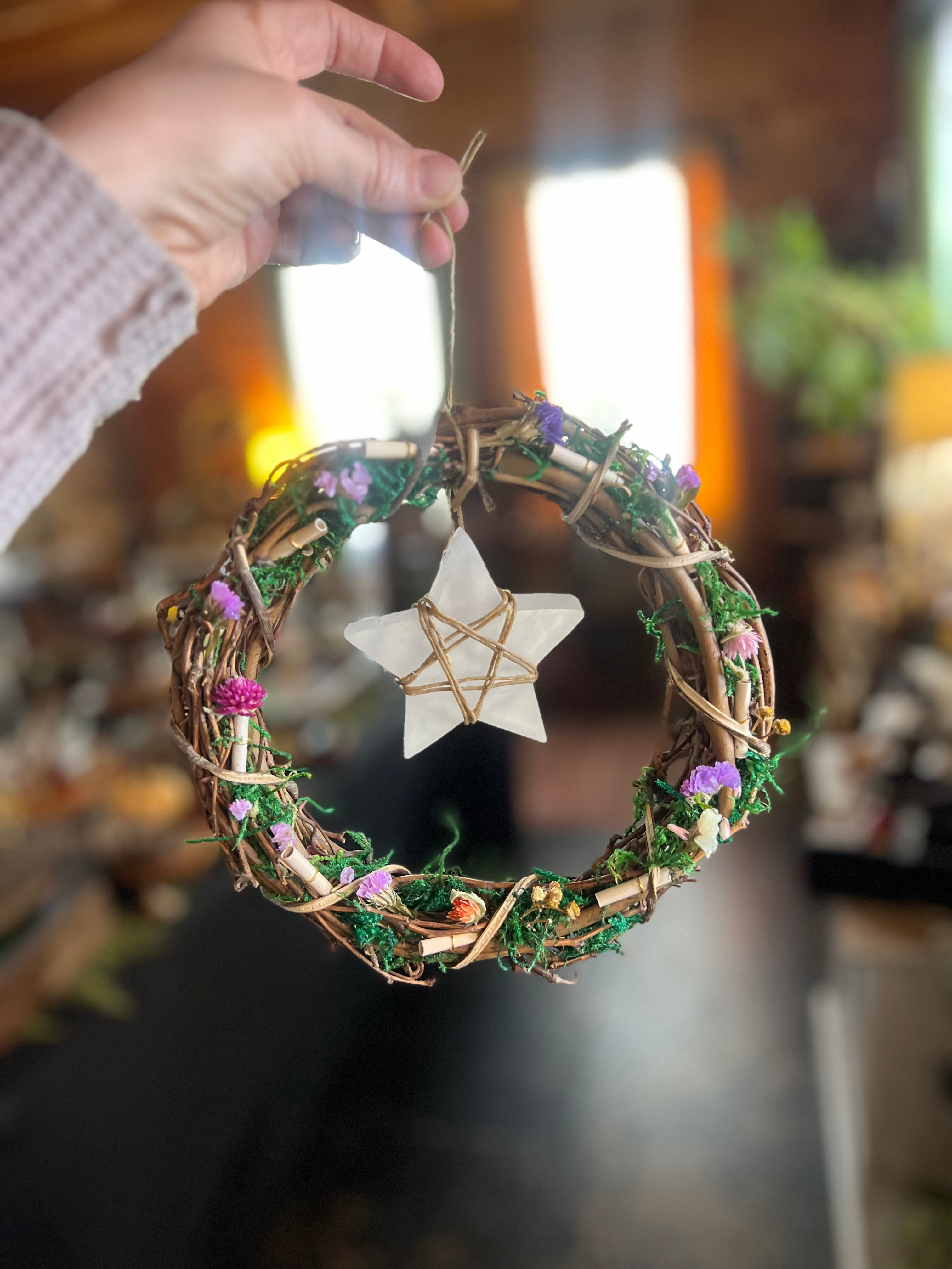 DIY Wishing Star Protection Wreath Kit – The Mossy Apothecary