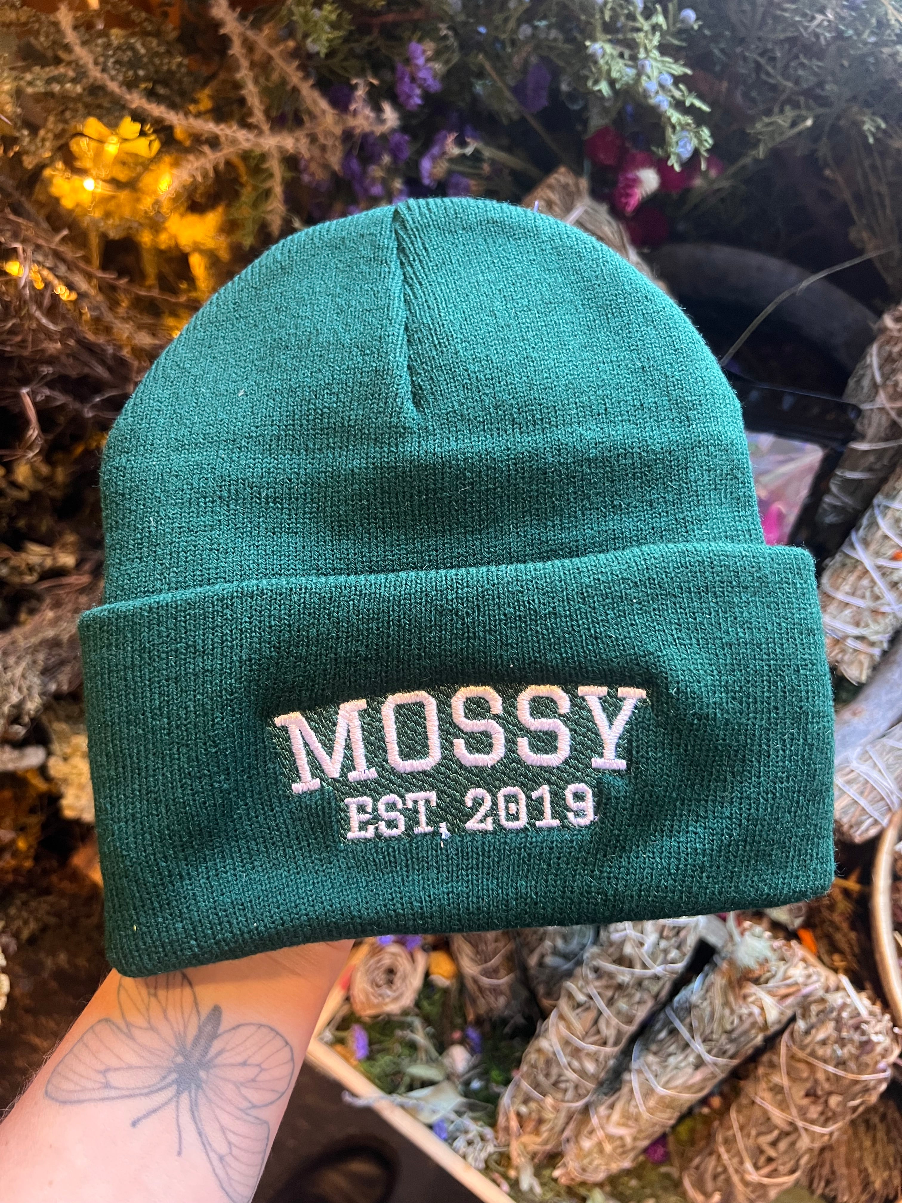 Mossy Winter Hat