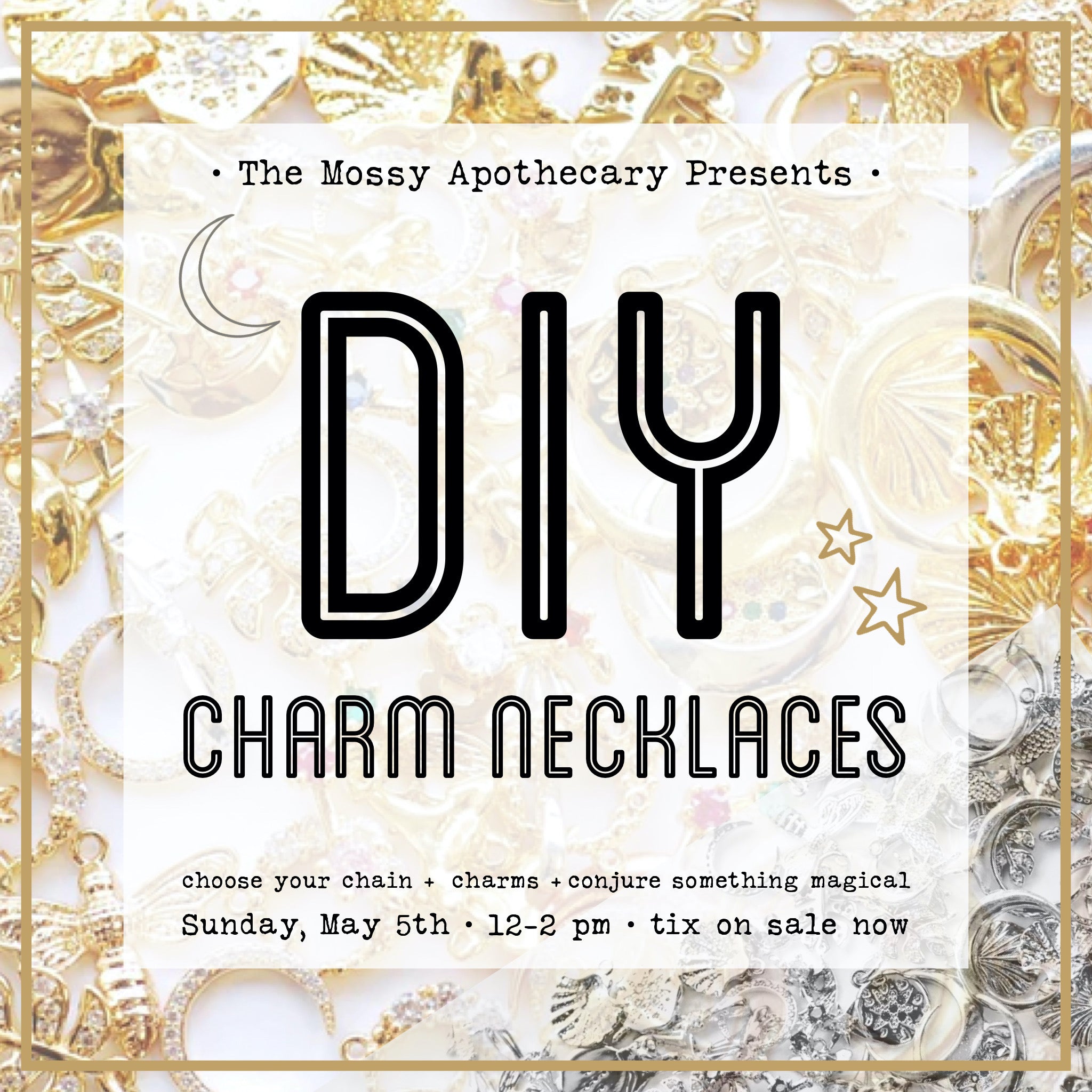 (in person) DIY Charm Necklace Workshop