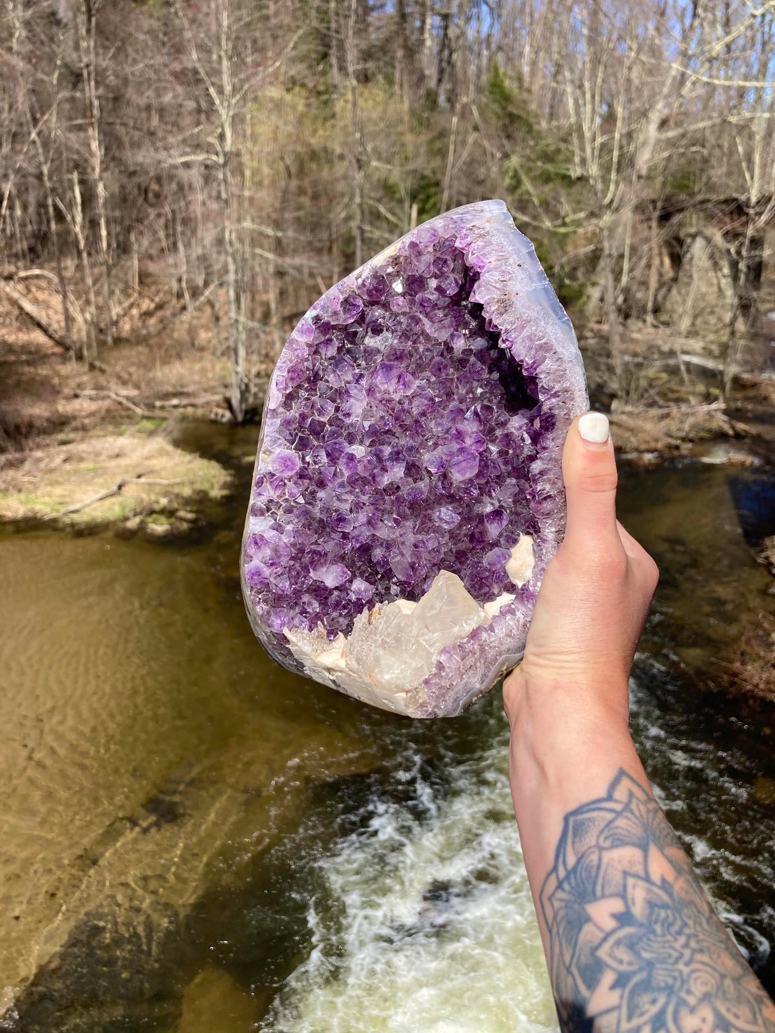 XL Amethyst ☆ Statement Piece