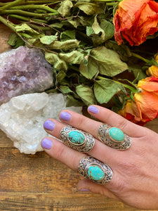 Turquoise Rings ☆ Serenity + Peace