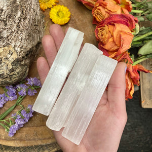 Selenite Wands ☆ Cleansing + Clearing